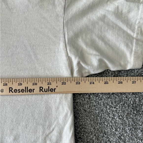 Vintage shirt womens medium oversized white country fair rustic country tree USA - Picture 10 of 11